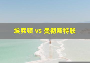 埃弗顿 vs 曼彻斯特联